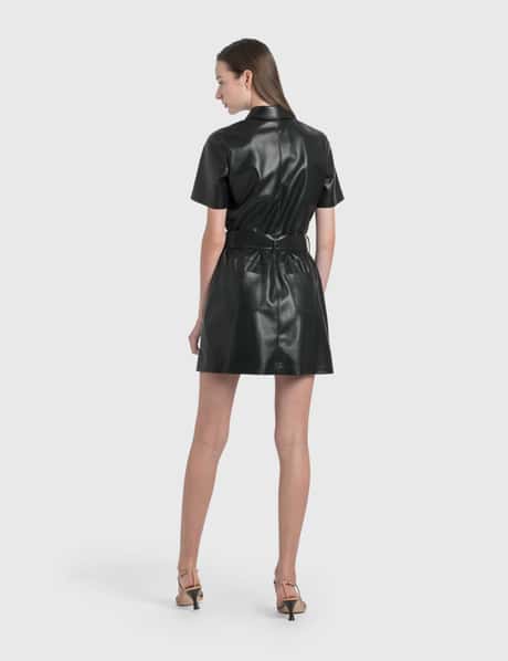 Nanushka Halli Vegan Leather Mini Dress HBX