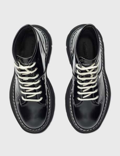 Alexander McQueen - Tread Lace Up Boots | HBX - ハイプビースト 