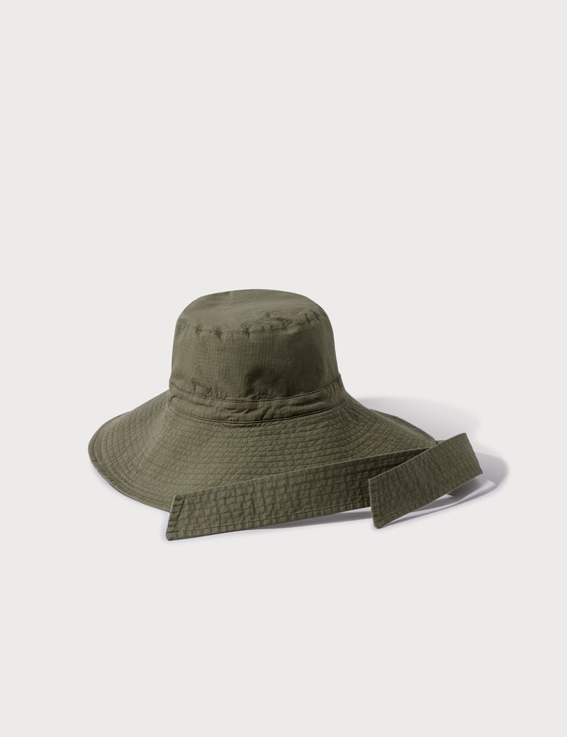 Ganni - Ripstop Cotton Chino Hat | HBX 