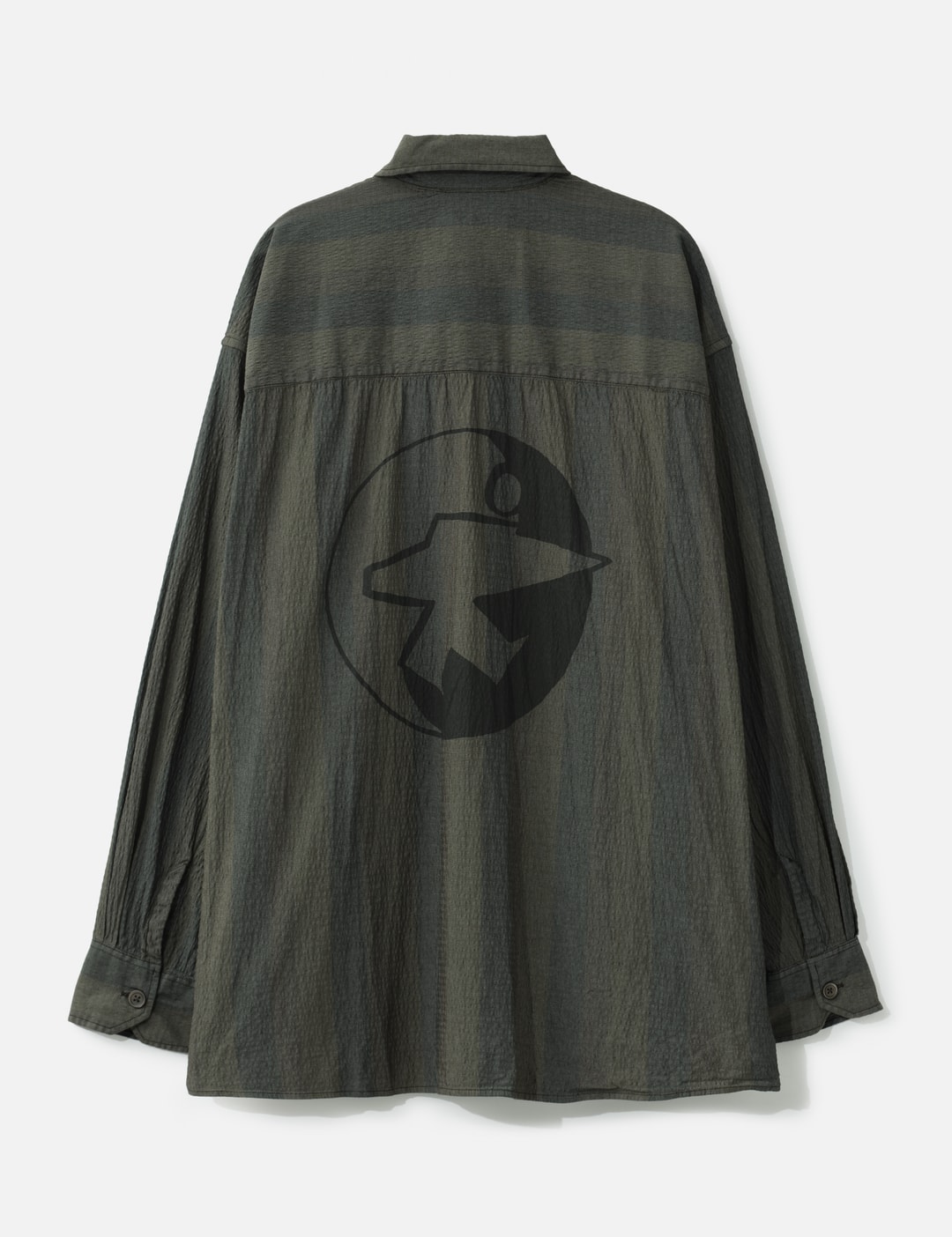 Stussy Borrowed Shirt Overdyed Multi Stripe view 6