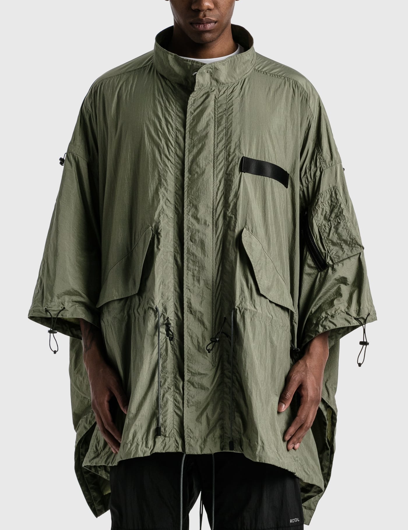HBX Men Clothing Jackets Ponchos & Capes M65 PONCHO 