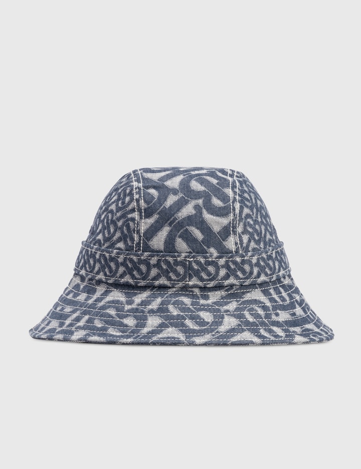 Burberry Monogram Motif Denim Bucket Hat