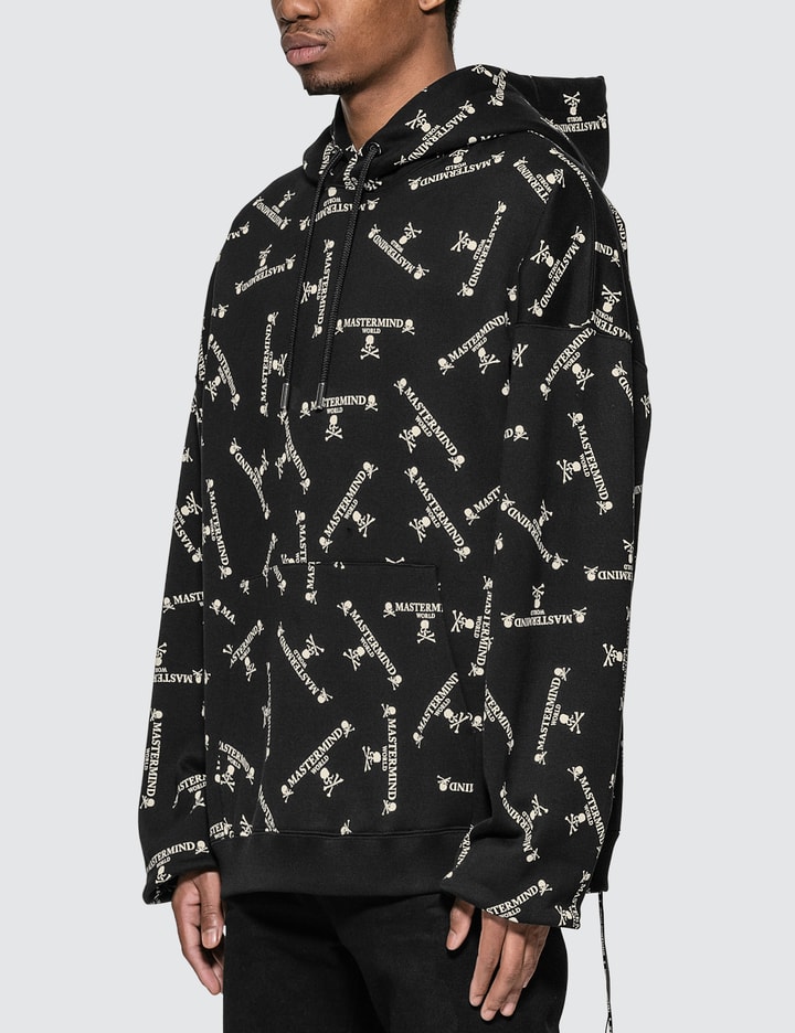 Allover Logo Print Hoodie Placeholder Image