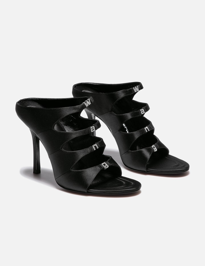 Shop Alexander Wang Lolita 105 Sandal In Black