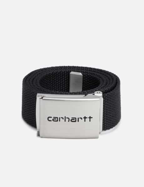 Carhartt Work In Progress Clip Belt Chrome