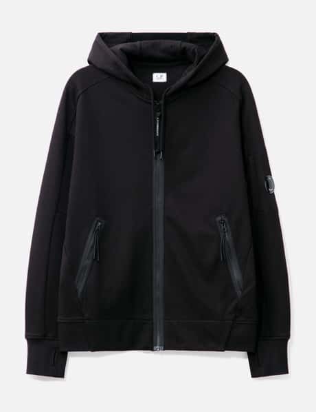 C.P. Company Diagonal Raised Fleece Hooded Sweatshirt