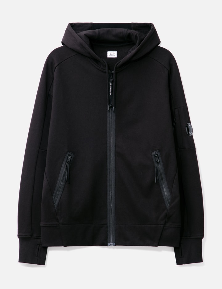 Diagonal Raised Fleece Hooded Sweatshirt Placeholder Image