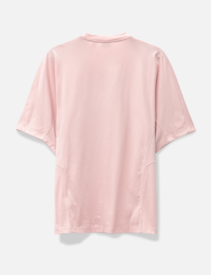 Shop Burberry Slogan Print Cotton Oversized T-shirt In Pink