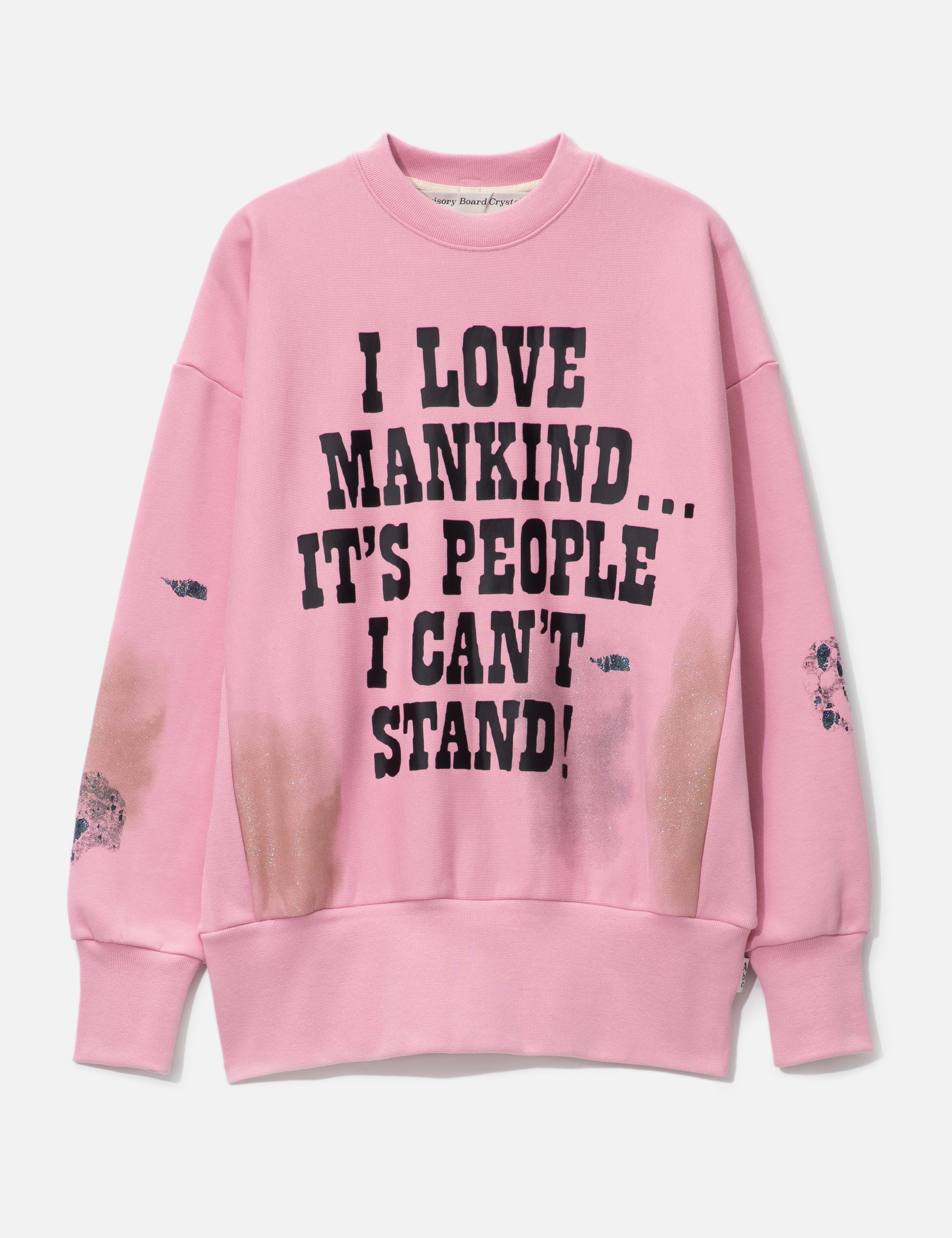 Abc. I Love Mankind But… Sweatshirt view 16