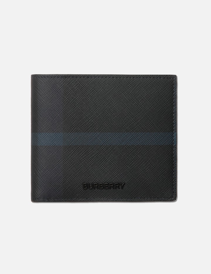 Burberry Blue Leather Long Wallet Burberry