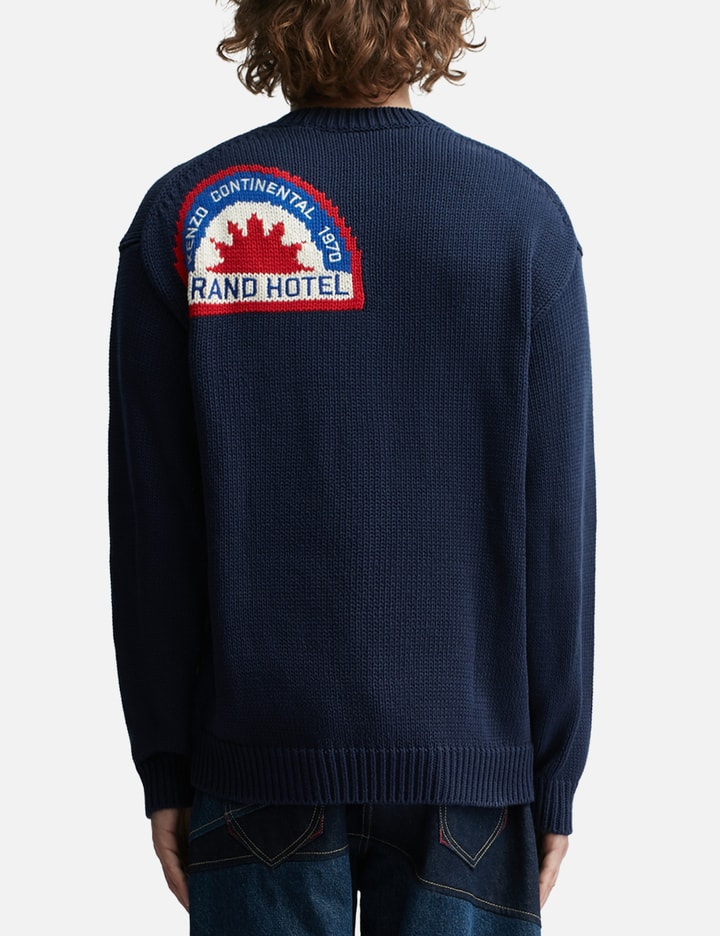 'Kenzo Travel' Hand Embroidered Jumper Placeholder Image