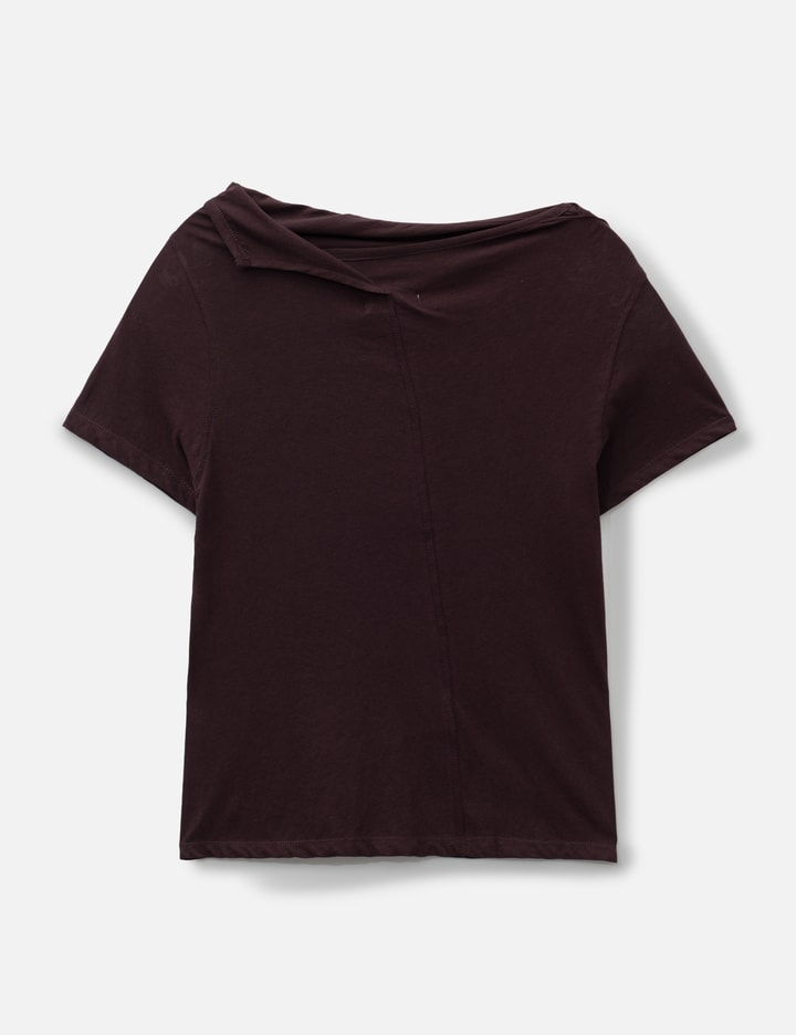 anggae Draped Neck T-Shirt