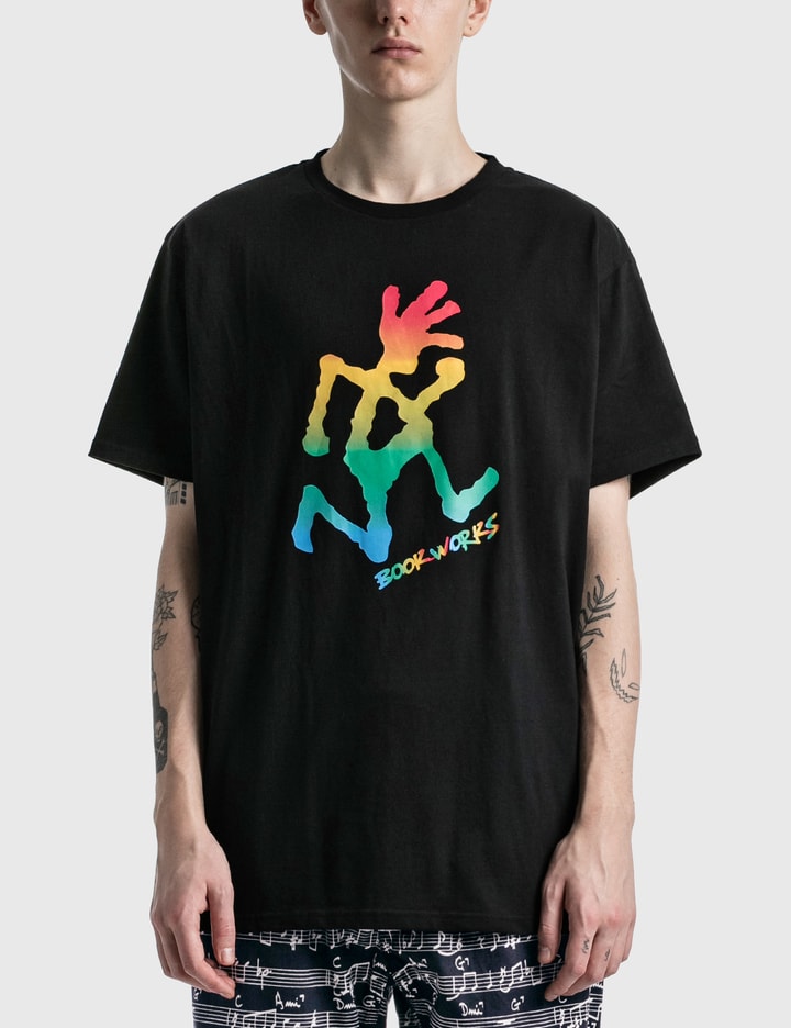 Gramicci x Book Works Running Man Rainbow T-shirt Placeholder Image