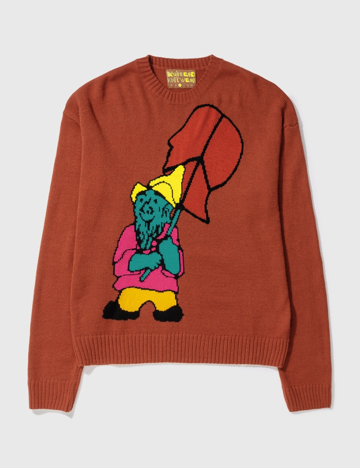 Brain Dead Gnome Sweater In Multicolor