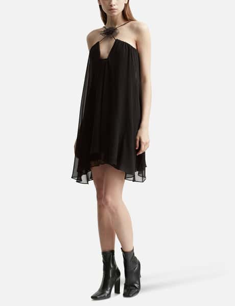 nensi dojaka layered cut out mini dress Nensi Dojaka Cutout Twill Mini Dress Rent a Dress