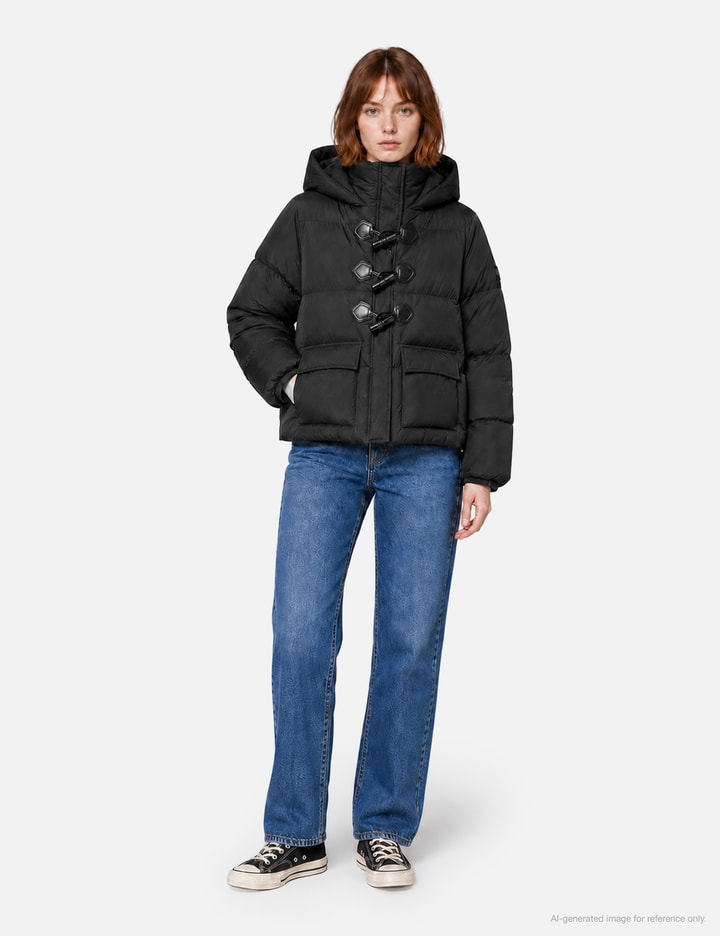 Ganni Future Nylon Quilt Mini Puffer