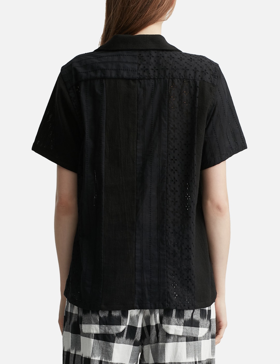Lace Patchwork Shirt view 19