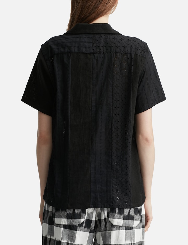 NÒMARHYTHM TEXTILE Lace Patchwork Shirt