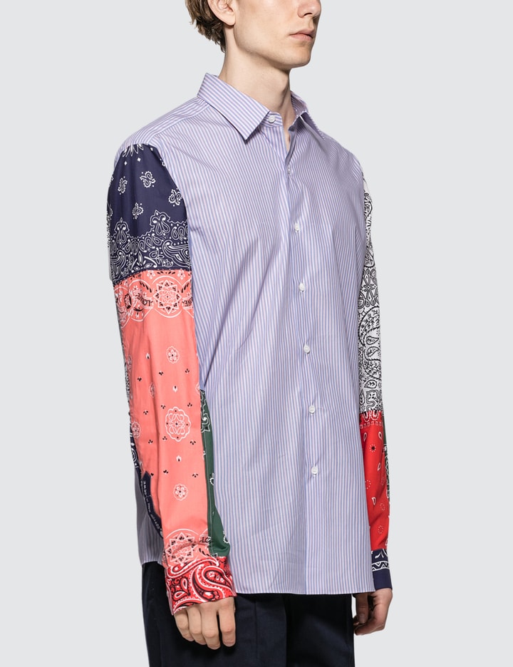 Bandana Sleeve Stripe Shirt Placeholder Image