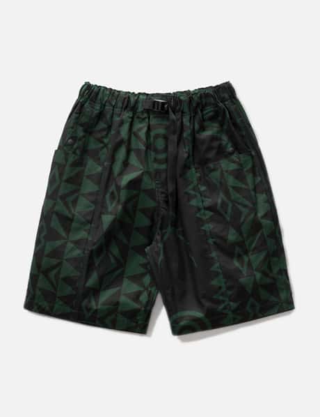 South2 West8 BELTED C.S. SHORT - COTTON RIPSTOP / PRINTED