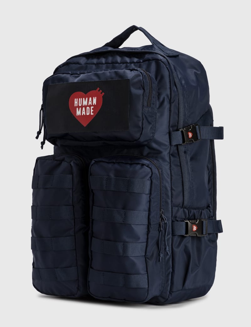 ヒューマンメイド　ミニタリーバックパック　ブラック human made military backpack ミリタリーバックパック ヒューマン