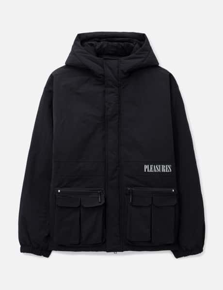 Pleasures RUN HOODED JACKET