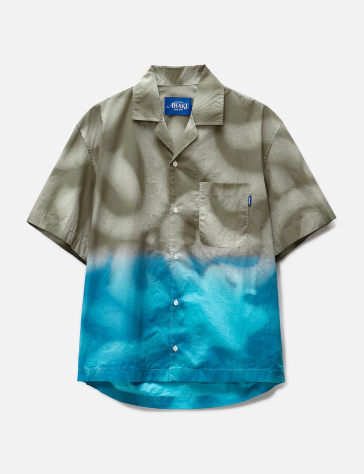 Awake Ny X Mundo Dip Dyed Camp Shirt Placeholder Image