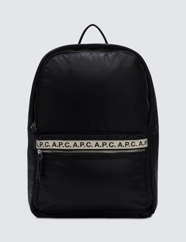 apc leather backpack A.P.C. Navy Wool Classy Dolce Vita Hub Made from polyester A.P.C. Blake Rucksack Oneness