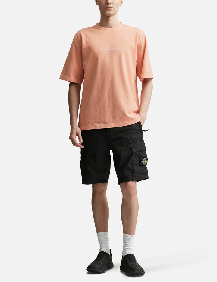 Shop Stone Island T-shirt Ss In Orange