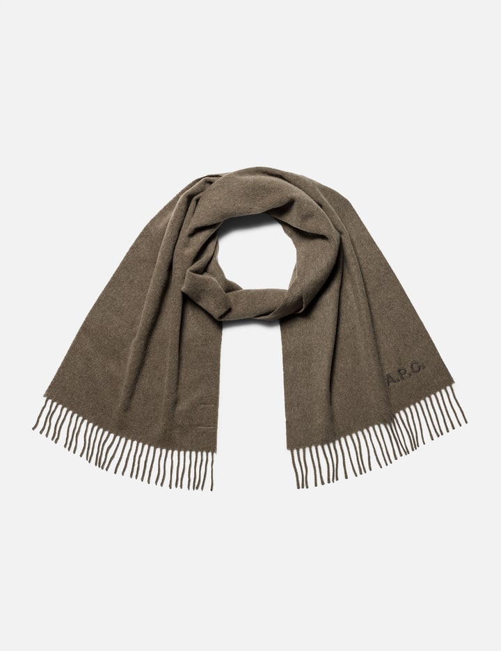 A.P.C. Ambroise Brodée Scarf