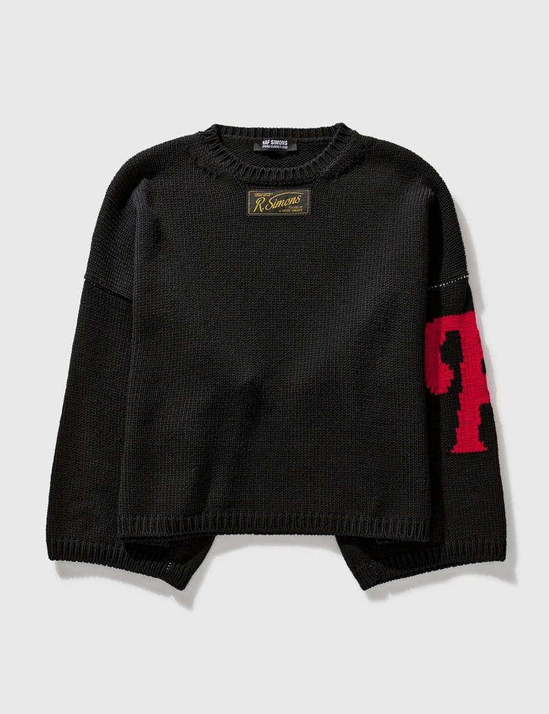 RAF SIMONS NYオーバーサイズ ニットセーター - Raf Simons NYニット S 