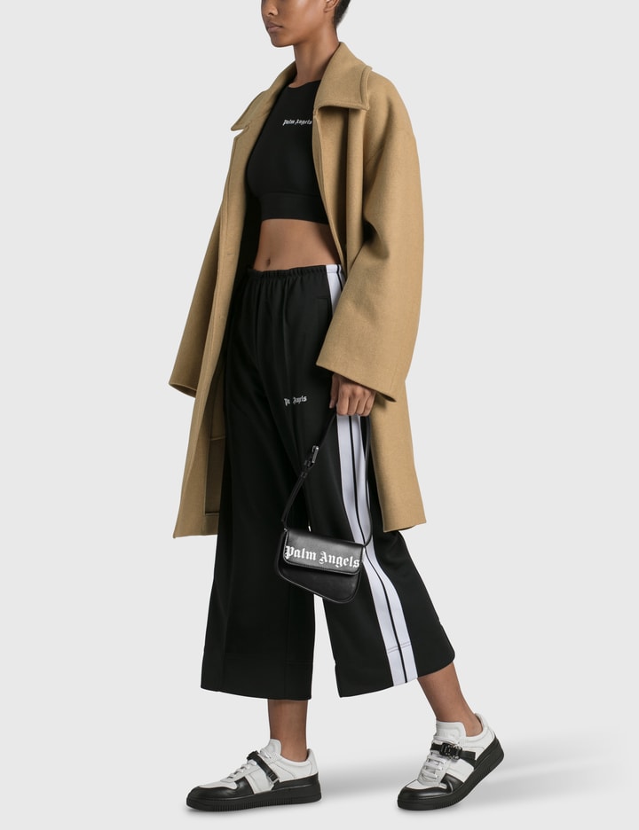 Curved Logo Print Coat Placeholder Image