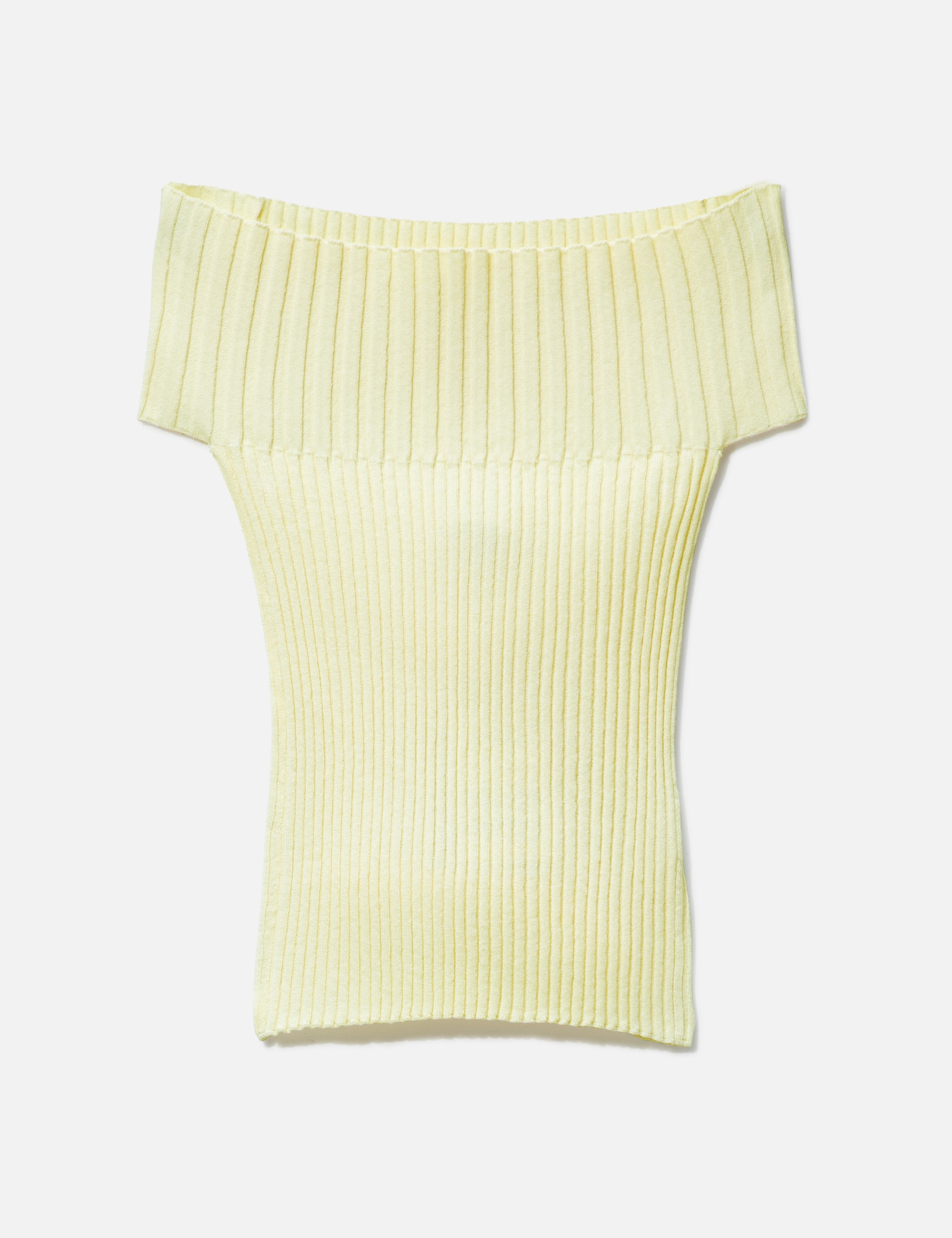 Off Shoulder Rib Top view 16