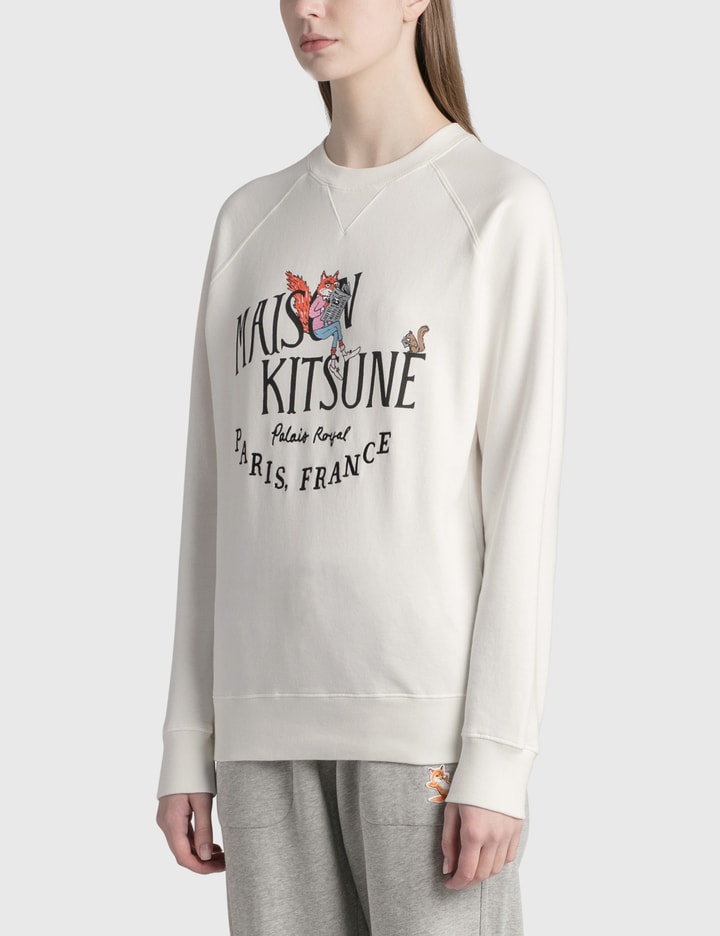 Maison Kitsuné x Olympia Le-Tan Palais Royal News Classic Sweatshirt Placeholder Image