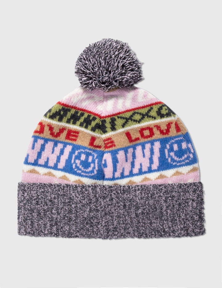Graphic Wool Beanie Placeholder Image