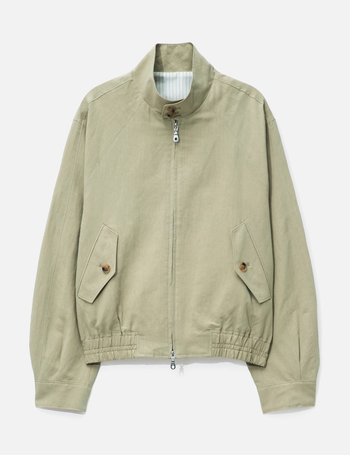 COOR Linen Blend Harrington Jacket