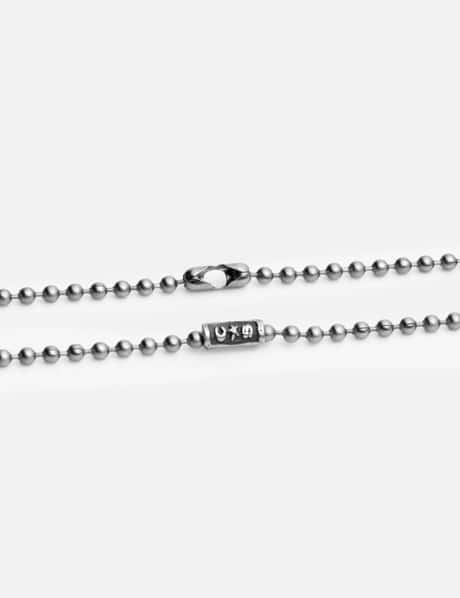 Small Stainless Bead Chain 18" view 6