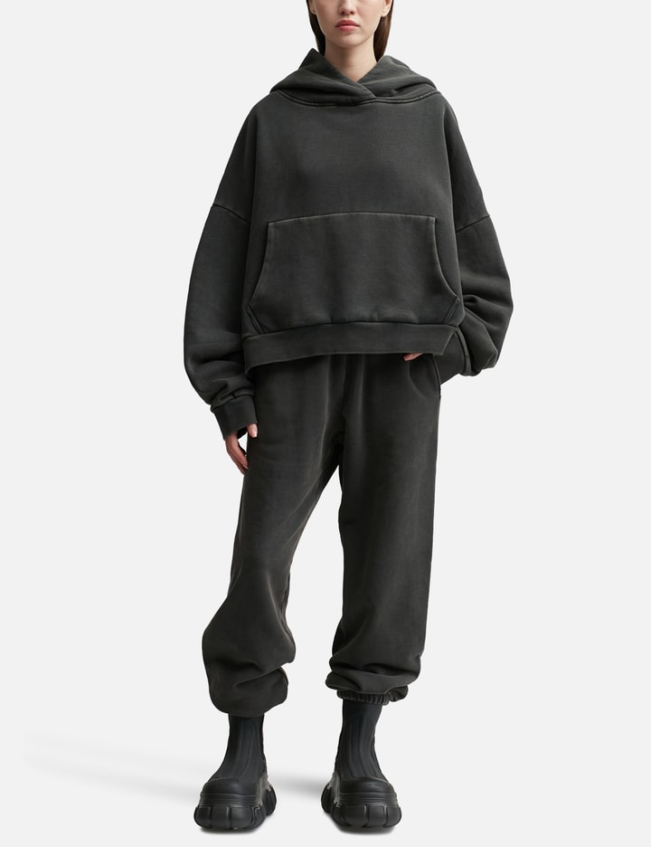 Entire Studios Heavy Hood Cotton Hoodie In Black