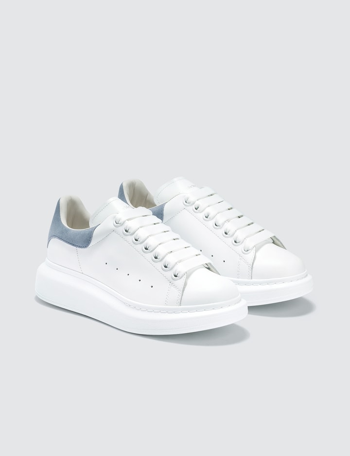 Raised-sole Low-top Leather Trainers Placeholder Image