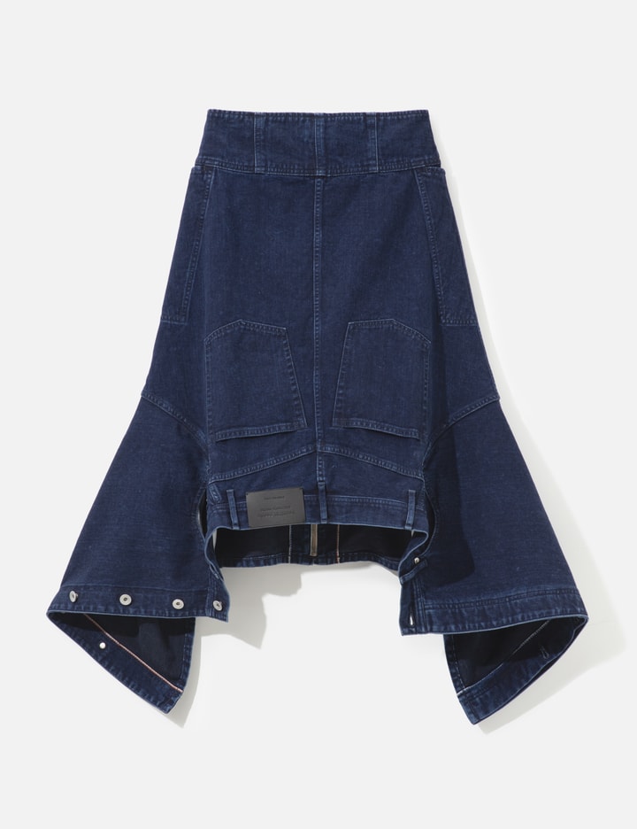 Beautiful People Double-End Left Hand Twill Denim Skirt