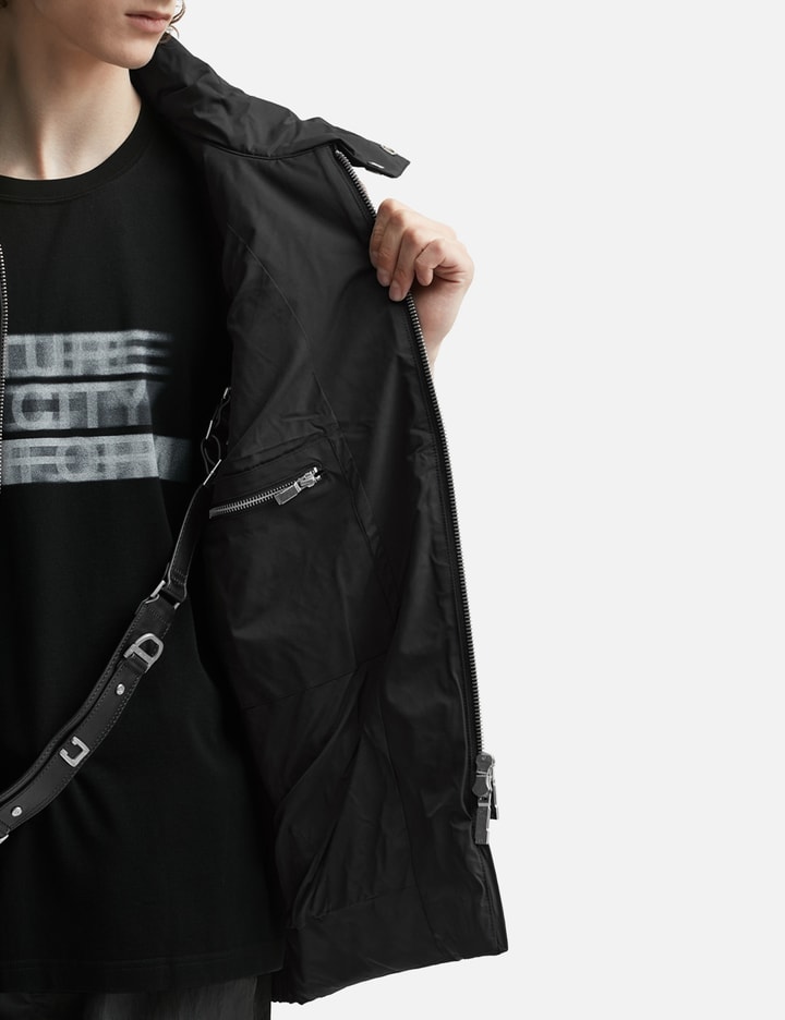 C2h4 004 - Oversizing Asteroid Padded Vest In Black