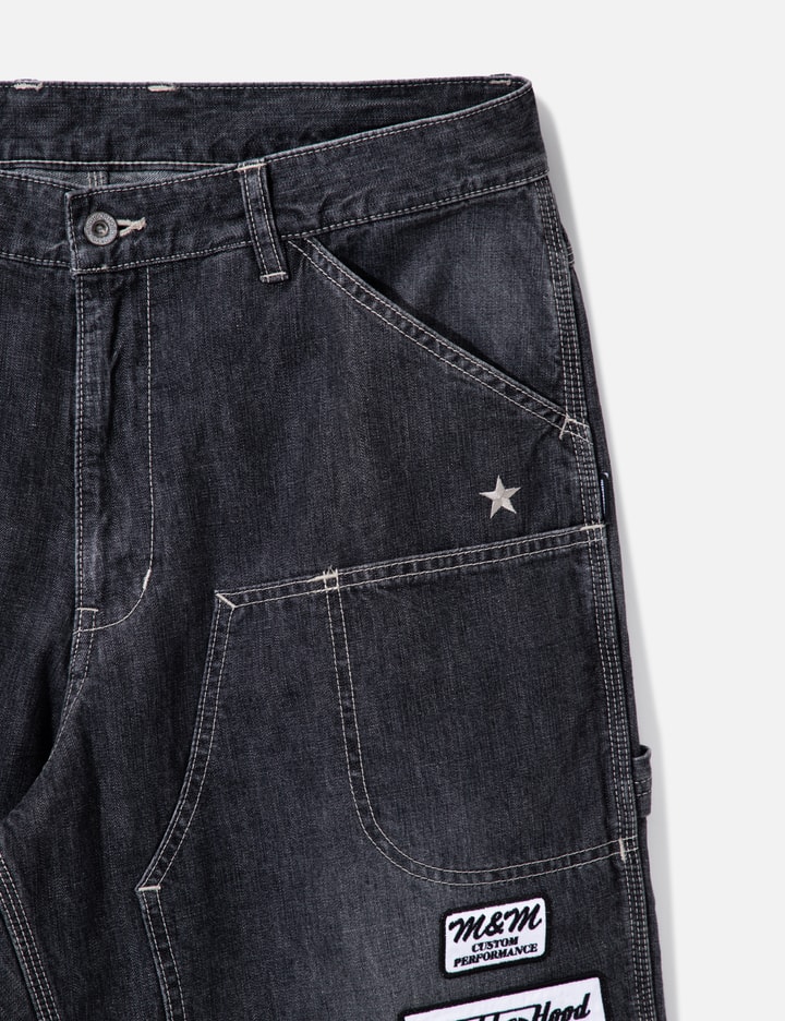 NEIGHBORHOOD NH X M&M Washed Denim Painter Pants