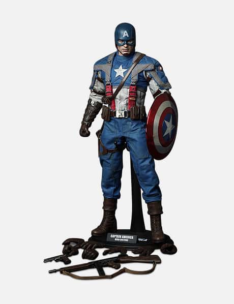 HOT TOYS Captain America 1/6th Scale MMS156 Limited Figurine