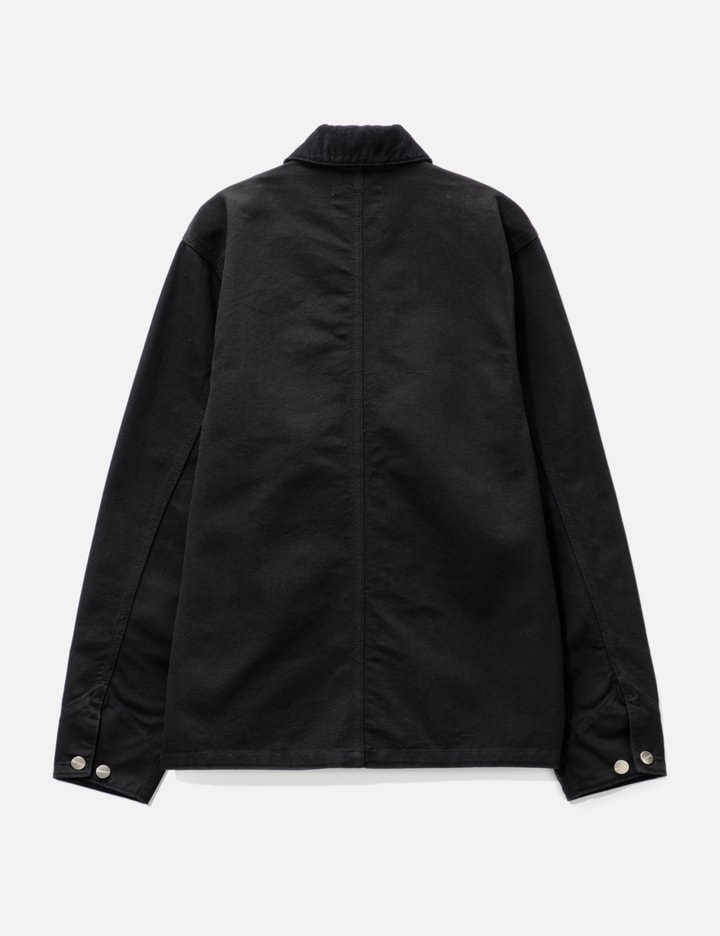 Shop Carhartt Michigan Chore Coat In Black
