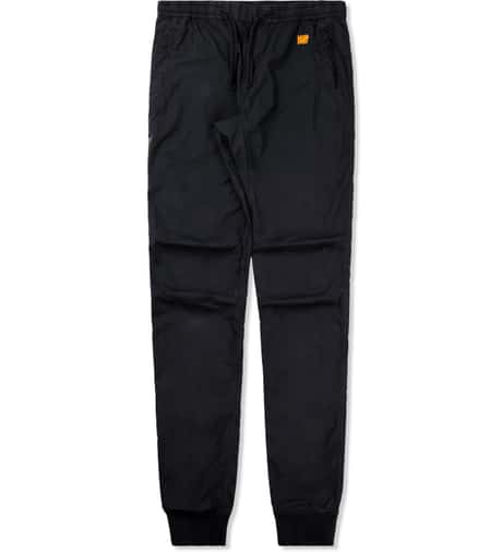Maharishi Maharishi x Undefeated Black Lack Woven Track Pants HBX