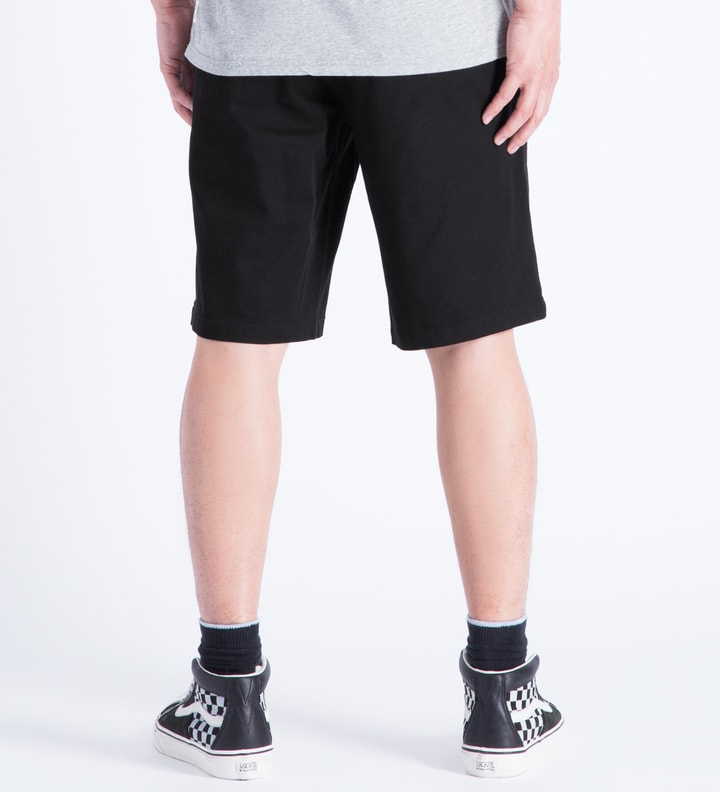 Black Twill Walk Shorts Placeholder Image