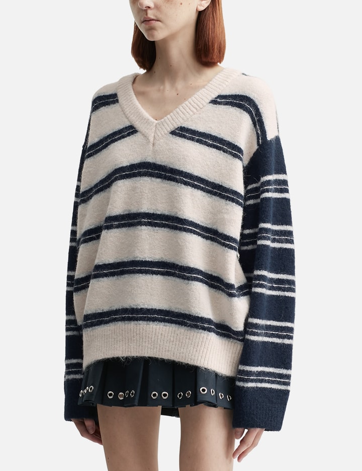 Sundae Stripe Knit Pullover Placeholder Image