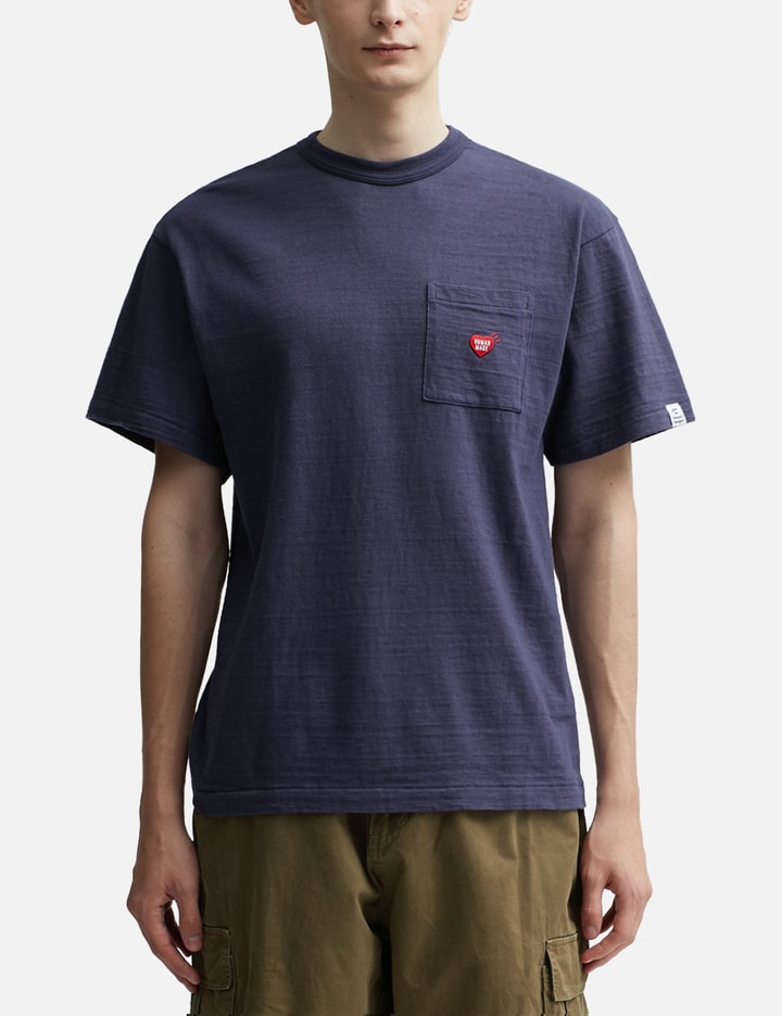 Shop Human Made Pocket T-shirt #2 In Blue