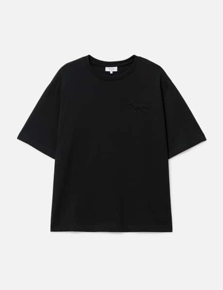 Maison Kitsuné Embossed Profile Fox Oversize Tee-shirt