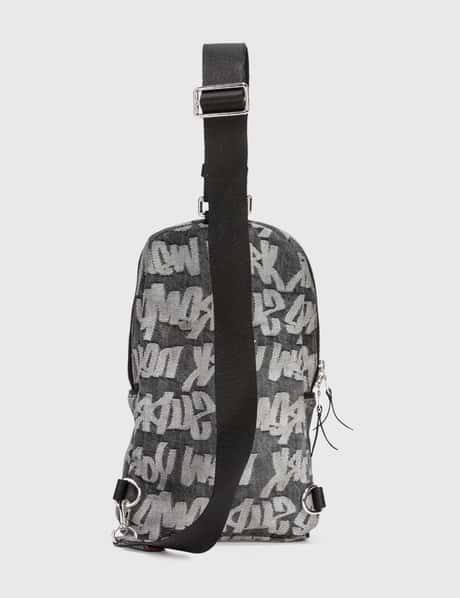 Supreme - Supreme Jacquard Denim Sling Bag